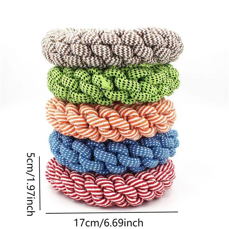 Durable Chew Rope Toys for Medium to Large Dogs - Ideal for Golden Retrievers, Pitbulls, and Labradors