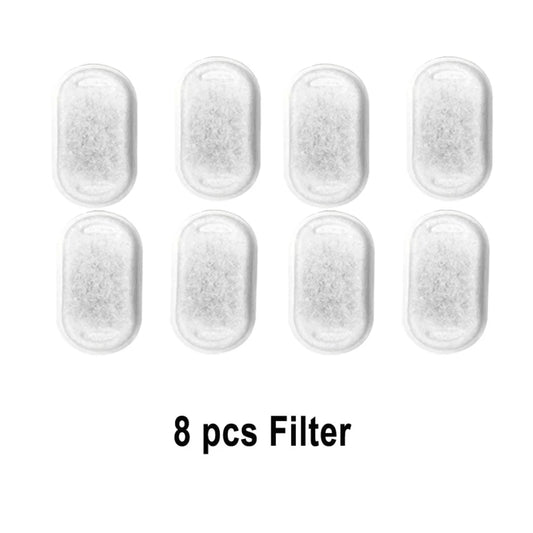 2.2L Automatic Stainless Steel Cat and Dog Water Fountain with Window (Excludes 5V 1A Plug)