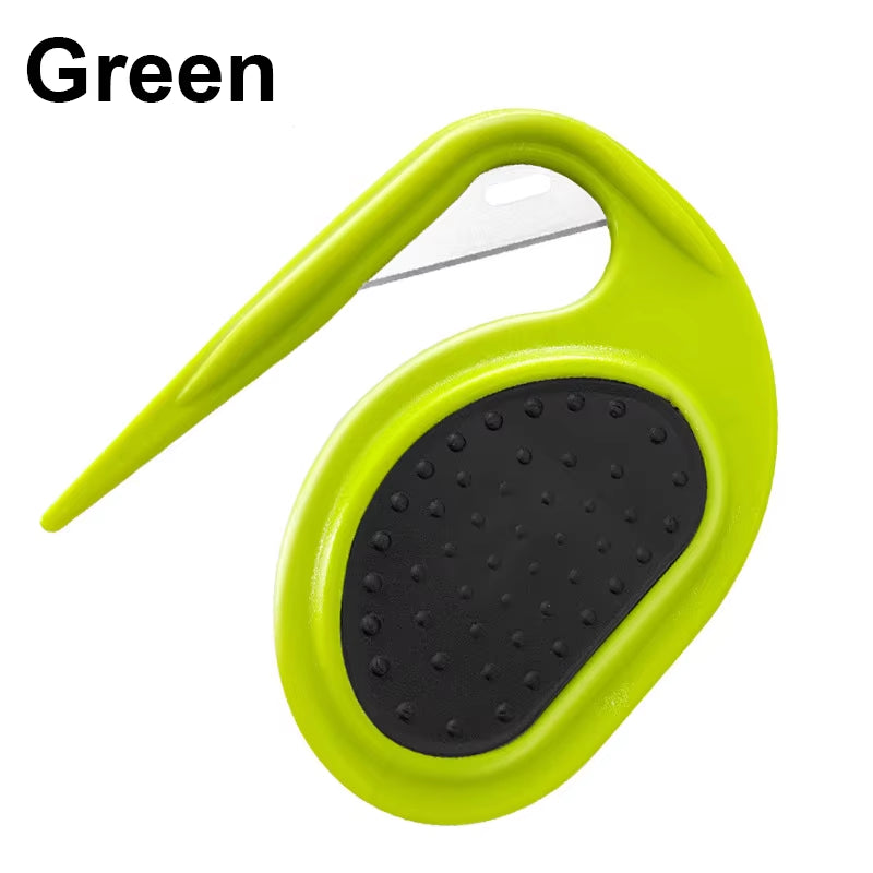 Professional Pet Grooming Comb for Dogs and Cats - Anti-Slip Stainless Steel Hair Remover Brush