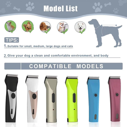Adjustable 5-in-1 Blade Compatible with WAHL Professional Animal Clippers: Arco, Bravura, Chromado, Creativa, Figura, Motion