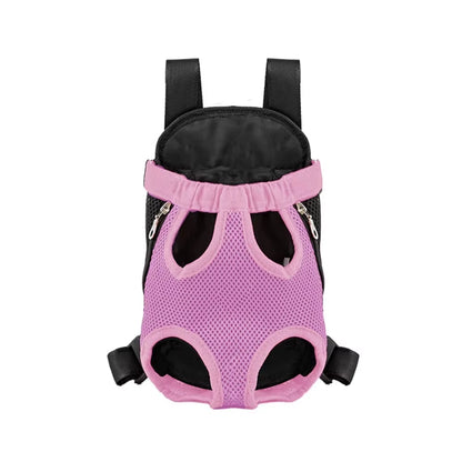 Portable Breathable Pet Travel Tote Backpack for Cats and Dogs - Shoulder Carry Outdoor Travel Set
