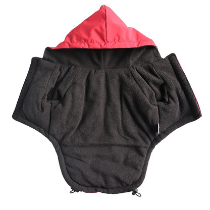 Reflective Waterproof Pet Coat for Small to Medium Dogs - Winter Fleece Jacket and Raincoat for Puppies and Chihuahuas