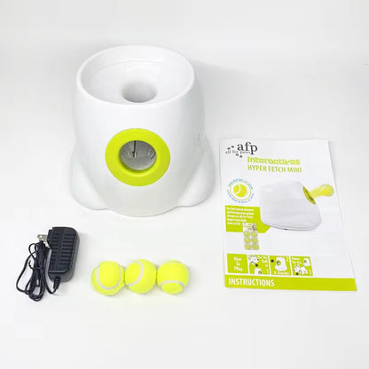 Automatic Tennis Ball Launcher for Dogs - Engaging Catapult Toy for Active Play with Pitbulls and Various Breeds