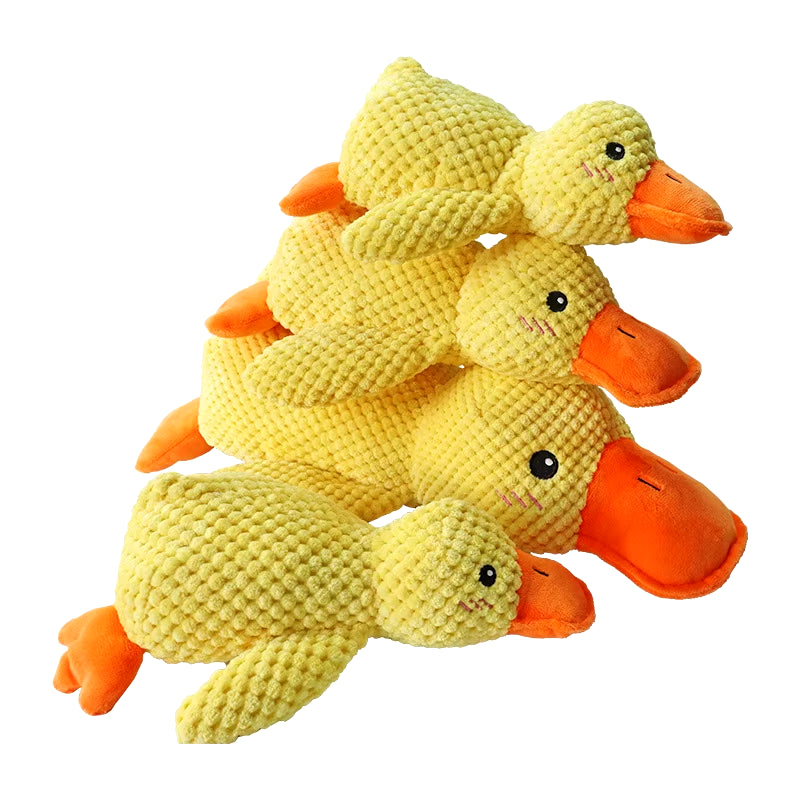 Duck-Shaped Interactive Dog Toy - Durable Quacking Pet Toy for Small to Large Dogs and Cats, Ideal for Chewing and Playtime