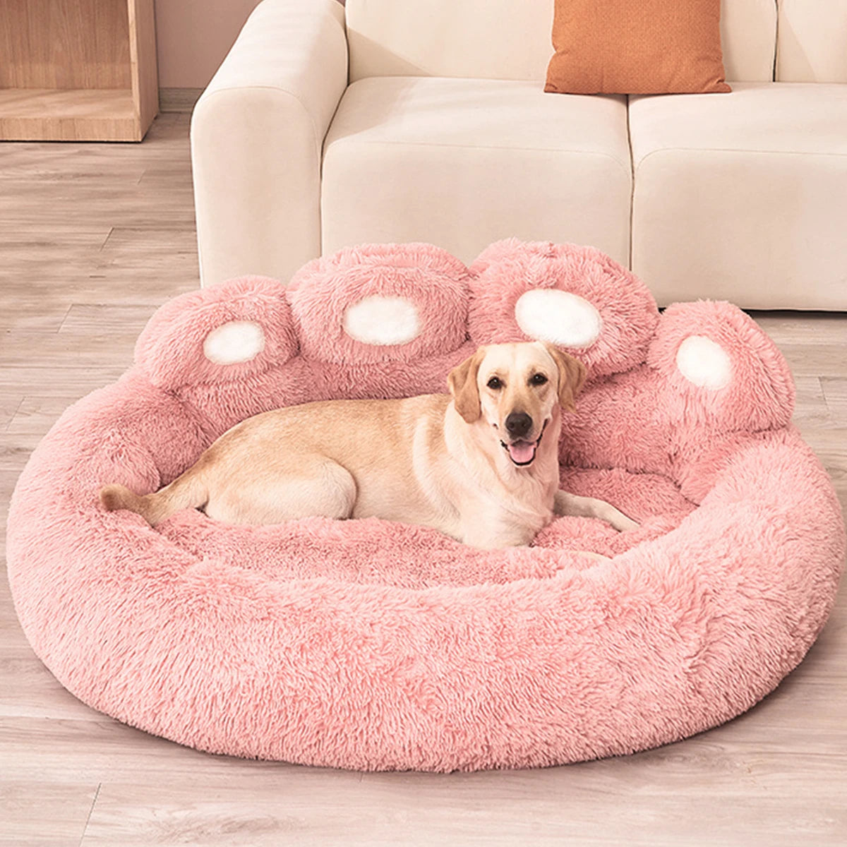 Premium Plush Dog Sofa Bed for Small to Medium Pets - Cozy Winter Kennel Mat for Dogs and Cats