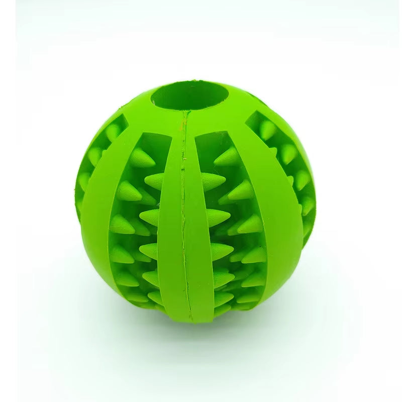 Interactive Suction Cup TPR Ball Dog Toys with Elastic Ropes for Dental Chewing and Cleaning