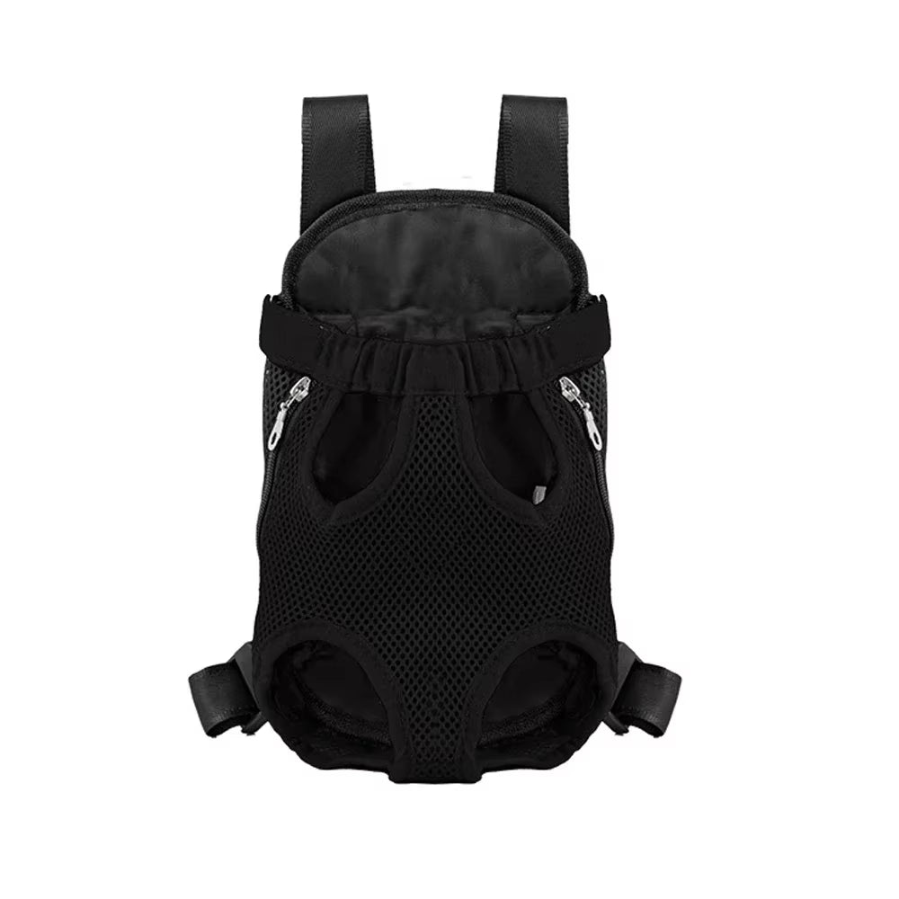 Portable Breathable Pet Travel Tote Backpack for Cats and Dogs - Shoulder Carry Outdoor Travel Set