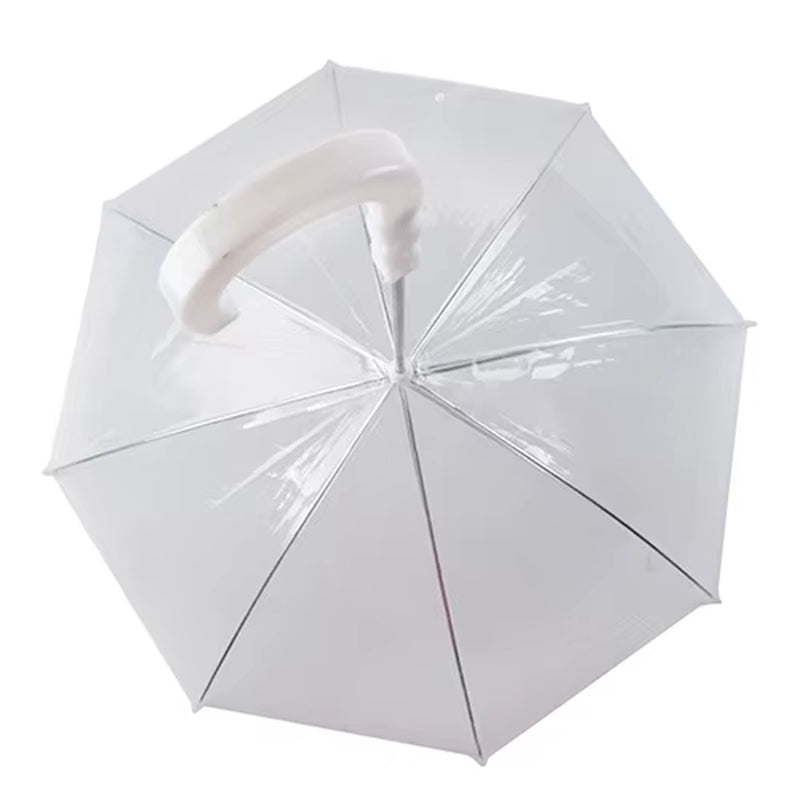 Dog Walking Waterproof Clear Cover with Built-In Leash for Rain, Sleet, and Snow - Pet Umbrella