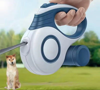 Automatic Retractable Dog Leash - Extendable Rope for Outdoor Travel, Walking, and Hiking for Small Dogs and Cats
