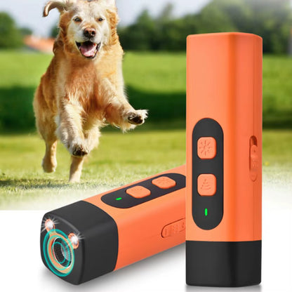Ultrasonic Dog Repeller with Remote Control and Integrated LED Flashlight for Advanced Bark Training