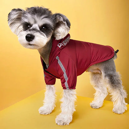 Reflective Waterproof Pet Coat for Small to Medium Dogs - Winter Fleece Jacket and Raincoat for Puppies and Chihuahuas