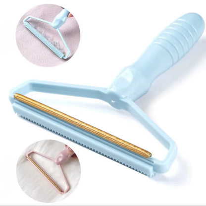 Pet Hair Removal Brush for Cats and Dogs - Portable Manual Wool Comb