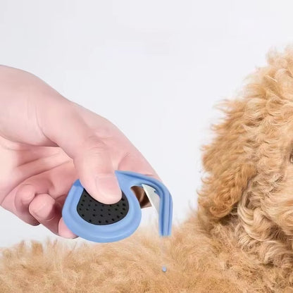 Professional Pet Grooming Comb for Dogs and Cats - Anti-Slip Stainless Steel Hair Remover Brush
