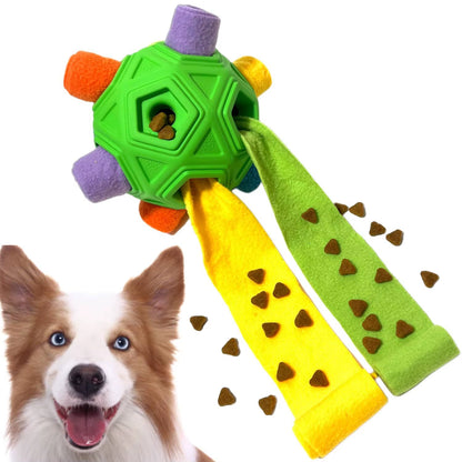Premium Snuffle Ball for Dogs - Durable Interactive Foraging Toy and Treat Dispenser, Ideal Slow Feeder for Puppies