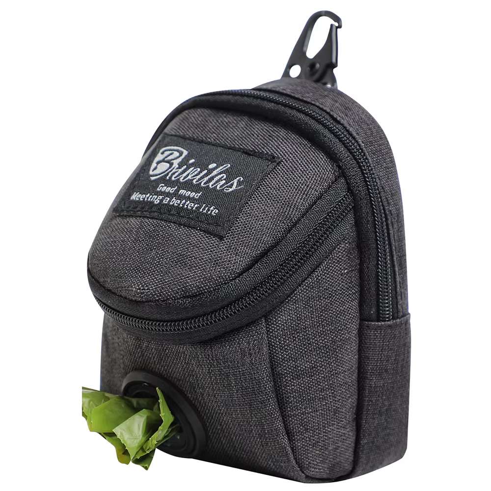 Versatile Portable Dog Walking Bag with Storage for Training, Treats, and Waste Management