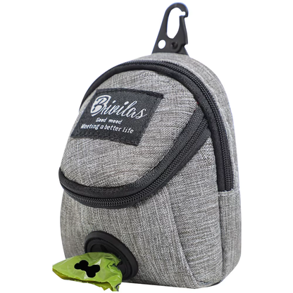 Versatile Portable Dog Walking Bag with Storage for Training, Treats, and Waste Management