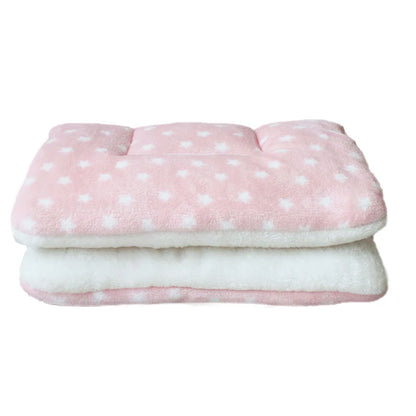 Thickened Fleece Dog and Cat Bed Mat - Washable Cushion Rug for Home Comfort