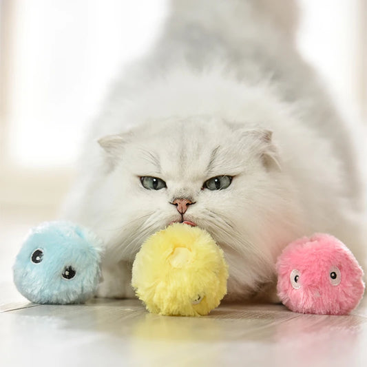 Interactive Catnip Ball - Smart Training Toy for Cats and Kittens