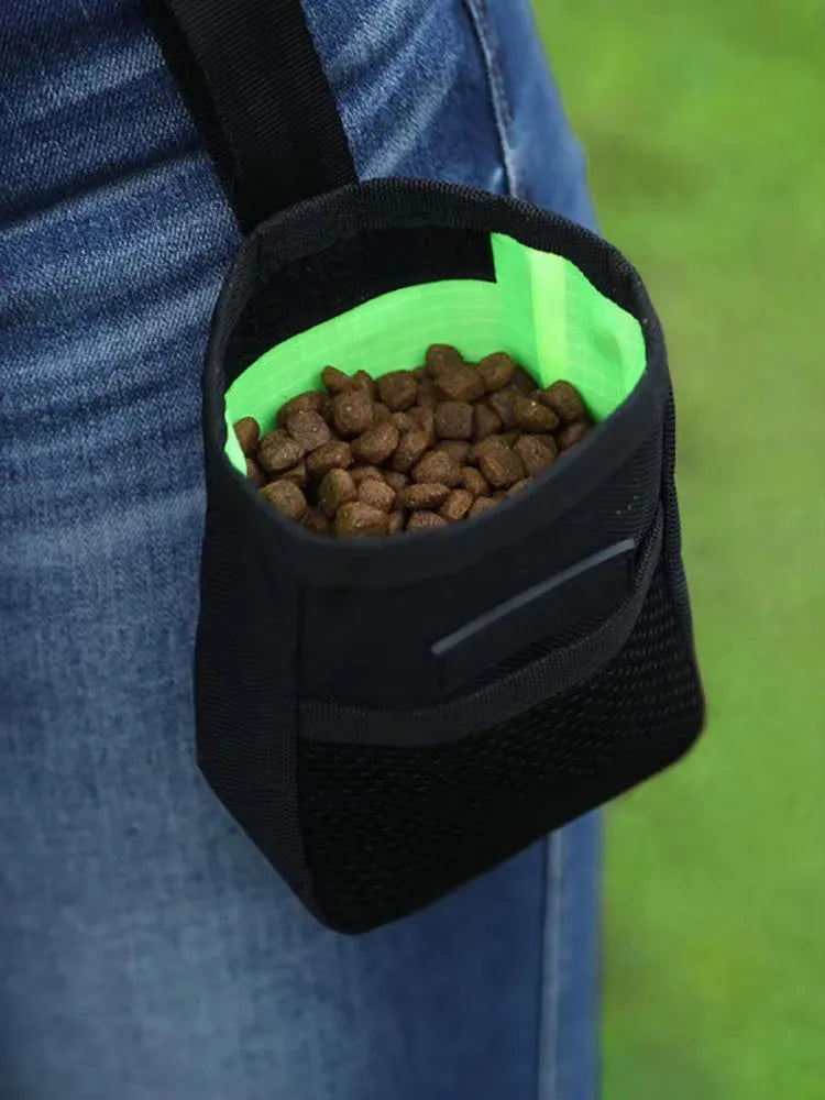 Pet Training Waist Pouch for Treats and Accessories - Ideal for Outdoor Obedience and Snack Training