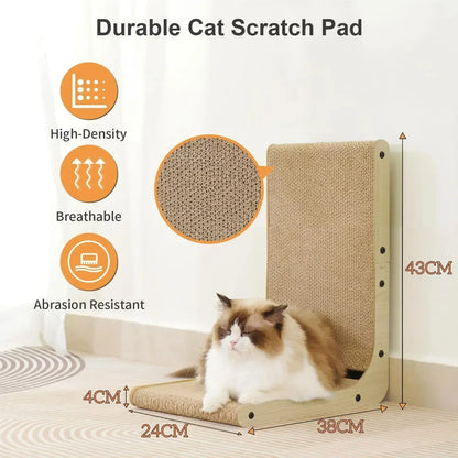 Vertical Cat Scratching Post - Durable and Scratch-Resistant Furniture Protector for Cats
