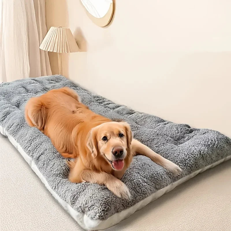 120cm Cozy Winter Dog Sofa Bed - Premium Pet Mattress and Sleeping House for Large Dogs and Cats
