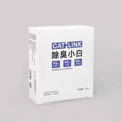 CATLINK Special Deodorization Gel for Small White Cat Litter Basins and Garbage Bags
