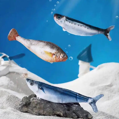 Smart Interactive Electric Cat Toys for Indoor Play - Engaging Automatic Fish Toy for All Breeds to Combat Boredom and Promote Exercise