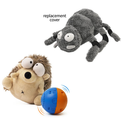 Interactive Plush Dog Toy - Dancing Ball for Chewing and Fetching - Ideal for Small Dogs and Puppies