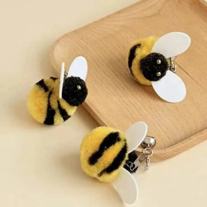 Interactive Cat Toys - Cute Simulation Bee Teasing Sticks for Engaging Play and Boredom Relief