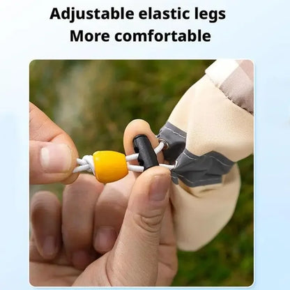 Adjustable Waterproof Dog Leggings for Full Leg Protection - Dust-Proof Strolling Jumpsuit and Shoes