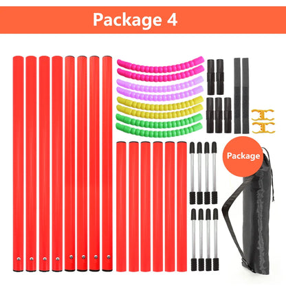 Professional Outdoor Dog Agility Training Set - Complete Obstacle Course Equipment and Accessories for Enhanced Pet Training
