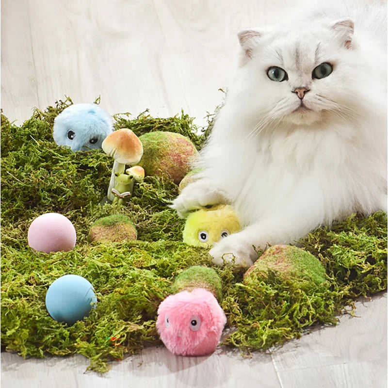 Interactive Catnip Ball - Smart Training Toy for Cats and Kittens