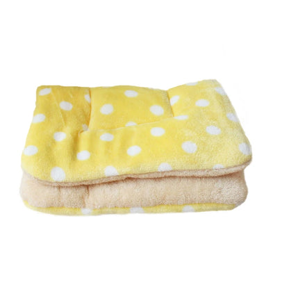 Thickened Fleece Dog and Cat Bed Mat - Washable Cushion Rug for Home Comfort