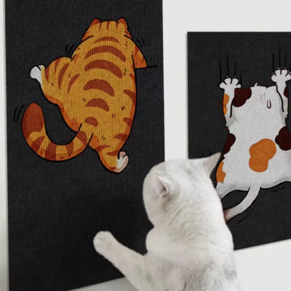 DIY Self-Adhesive Cat Scratching Mat - Trimmable Carpet for Furniture Protection