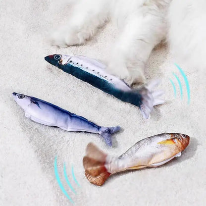 Smart Interactive Electric Cat Toys for Indoor Play - Engaging Automatic Fish Toy for All Breeds to Combat Boredom and Promote Exercise
