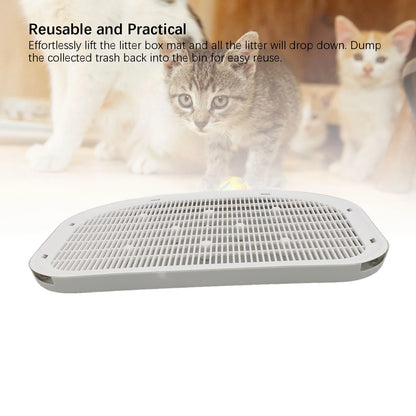 Waterproof Cat Litter Mat - Durable, Anti-Slip, Leakage Resistant and Easy to Clean Trapping Solution for Home