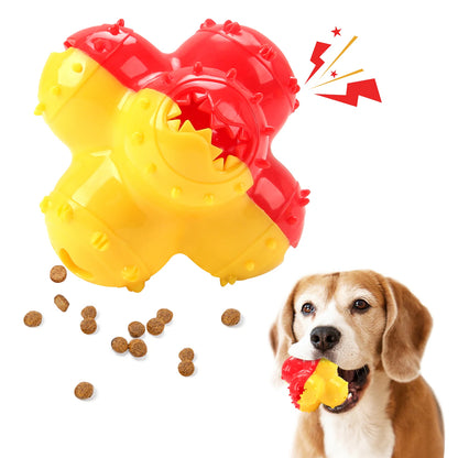 Interactive Rubber Dog Chewing and Grinding Toys for Teeth Cleaning and Training