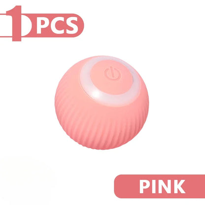 Smart Interactive Cat Toy - Automatic Rolling Ball for Indoor Play