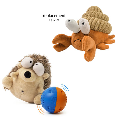 Interactive Plush Dog Toy - Dancing Ball for Chewing and Fetching - Ideal for Small Dogs and Puppies