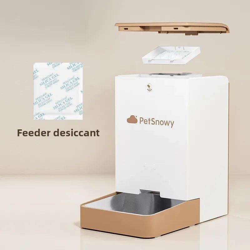 PetSnowy Premium Cat Litter Box Accessories: Garbage Bags, Aromatherapy Tablets, Feeder, and Desiccant Supplies for Effective Housebreaking