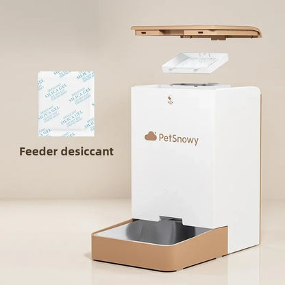 PetSnowy Premium Cat Litter Box Accessories: Garbage Bags, Aromatherapy Tablets, Feeder, and Desiccant Supplies for Effective Housebreaking