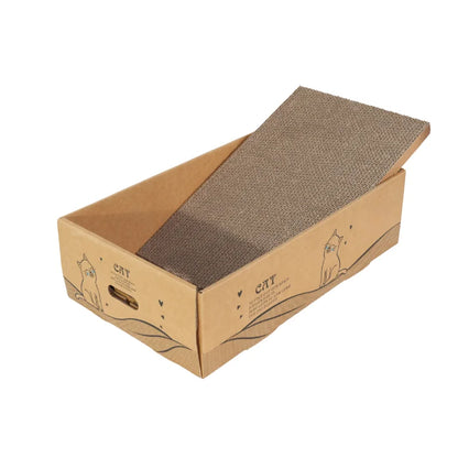 6-Pack Extra Large Reversible Cardboard Cat Scratching Posts, 13" Wide, Suitable for All Cat Sizes