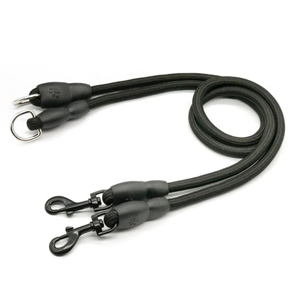 Dual Dog Leash System - Detachable Walking Chains for Two Dogs - Pet Accessories and Supplies
