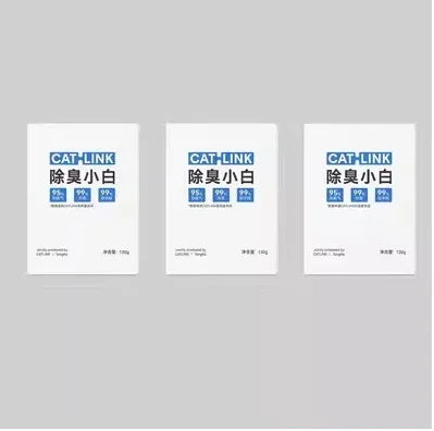 CATLINK Special Deodorization Gel for Small White Cat Litter Basins and Garbage Bags