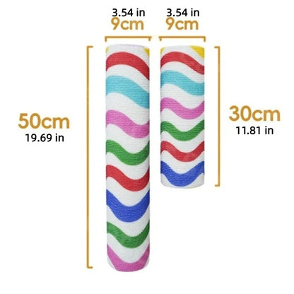 Wall-Mounted Self-Adhesive Cat Scratching Post - Durable Space-Saving Cylinder Design for Pet Furniture and Toys