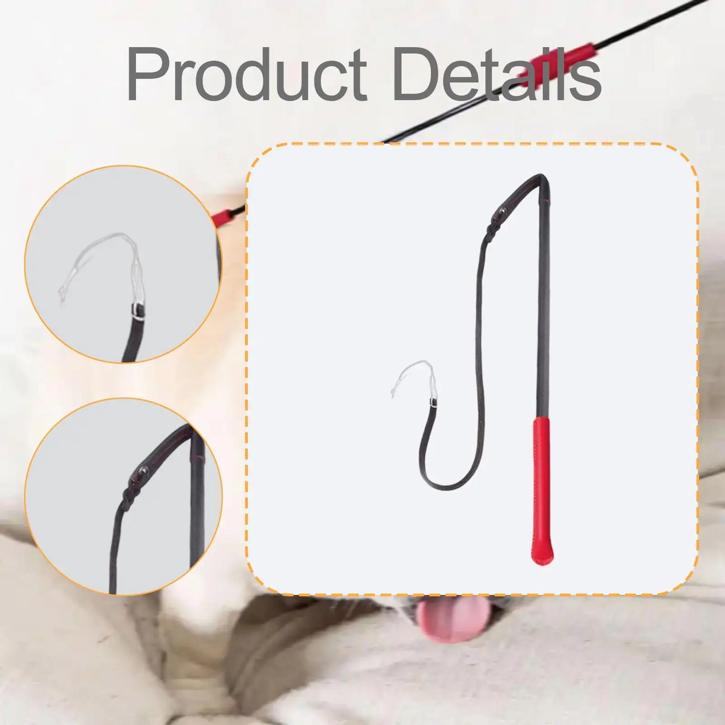 Portable Agility Wand for Dog Training and Obedience Exercises - Ideal Tool for Home Training and Agility Sets