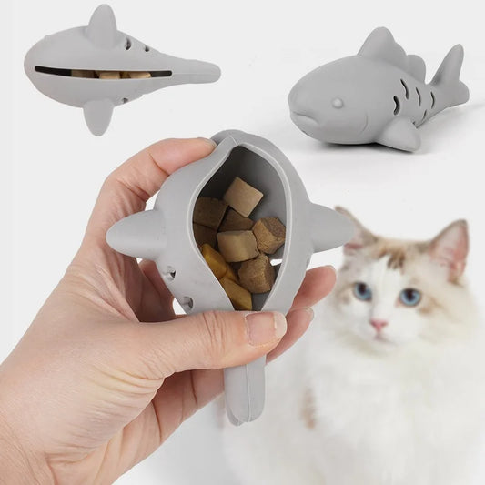 Interactive Cat and Dog Toy - Durable, Bite-Resistant Design for Food Hiding and Dental Entertainment for Small Pets
