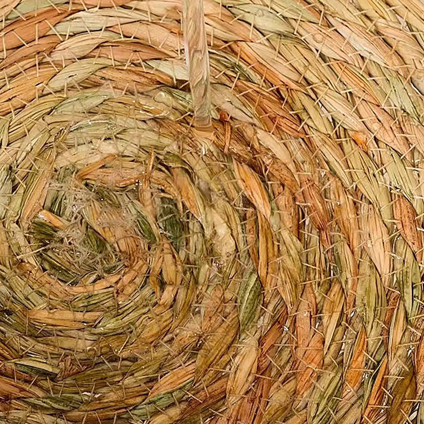 Luxury Bamboo Weave Pet Bed with Removable Cushion - Cozy All-Season Dog and Cat Sleeping Nest