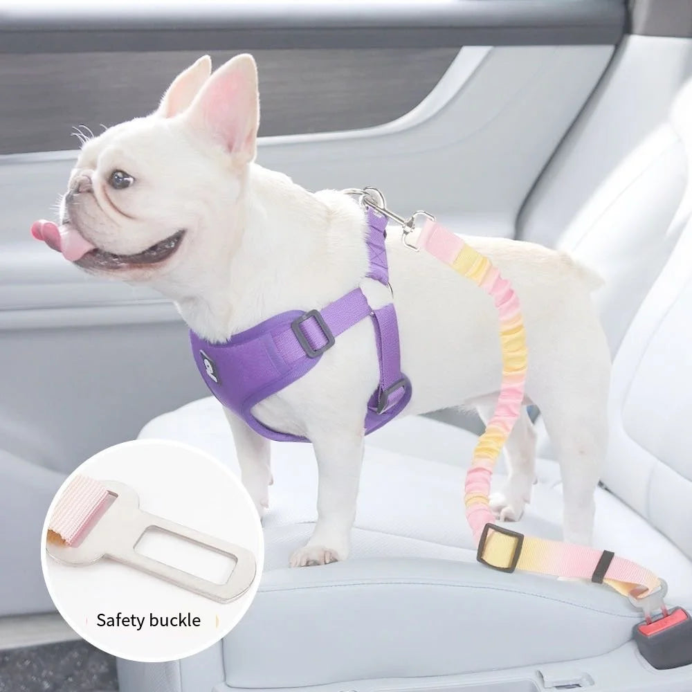 Pet Safety Harness for Dogs and Cats, Car Restraint for Small and Medium Breeds