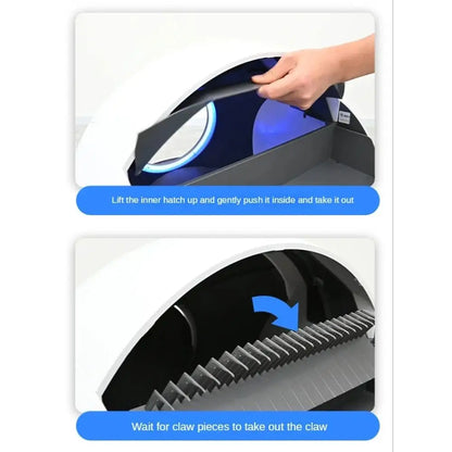 Automatic Replacement Rake for Cat Litter Box - Durable and Easy to Install Pet Toilet Accessory